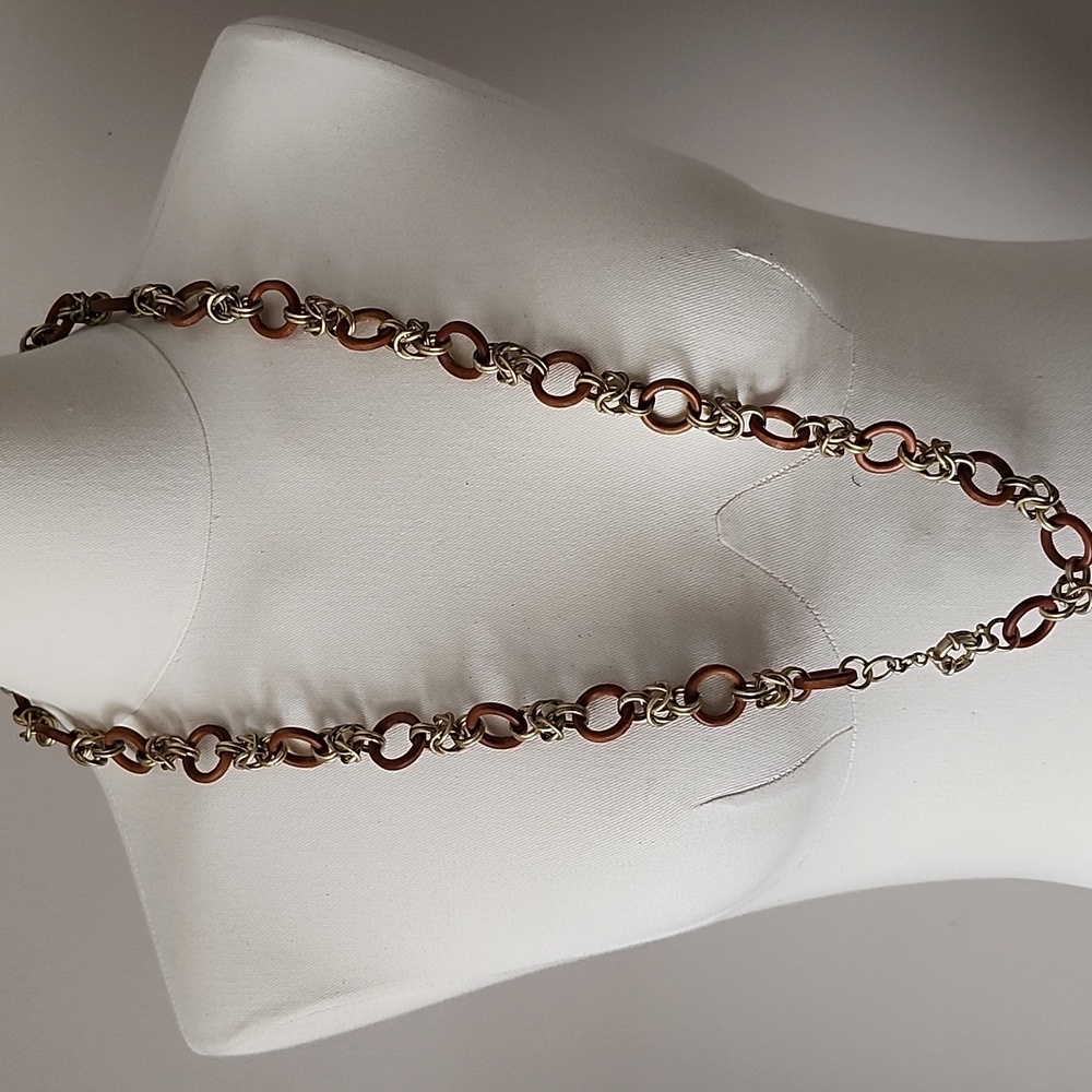 Tommy Hilfiger Gold and Silver Chain Necklace